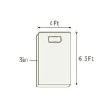 THroyal【RoyaleSlim】Latex Foam Mattress 4 by 6 ft single size