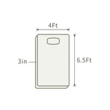 THroyal【RoyaleSlim】Latex Foam Mattress 4 by 6 ft single size