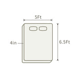 THroyal【Royale Classic】 6 by 4.5 ft Latex Foam Mattress queen size | #1 couple choice!