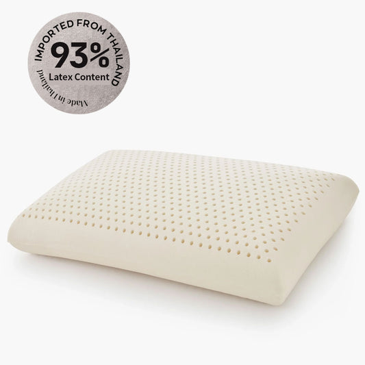 THroyal luxury European Square latex Pillow