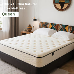 THroyal【Royale Classic】 6 by 4.5 ft Latex Foam Mattress queen size | #1 couple choice!