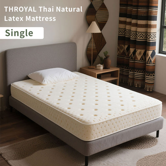 THroyal good quality Orthopedic Latex Mattress ergonomic 7-Point Spine Support Free Placement in Lagos COD 10 Year Warranty 6 x 3 size single bed 4 by 6 mattress