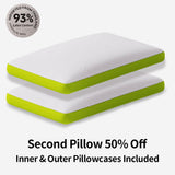 THroyal Luxury Orthopedic Natural Latex Pillow | Neck Pain Relief & Cool Sleep Support