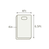 THroyal【RoyaleSlim】Latex  Foam Mattress 4 by 6 ft single size