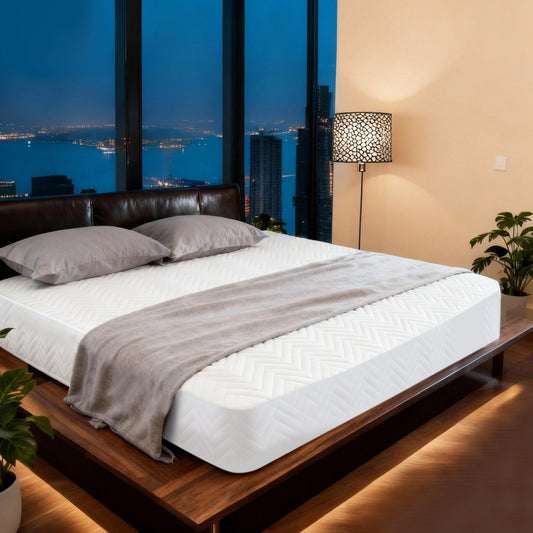 THroyal【Royale Classic】 6 by 4.5 ft Latex Foam Mattress queen size | #1 couple choice!